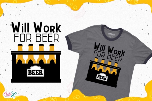 Beer Humor SVGs for T-Shirt Designs & Graphics
