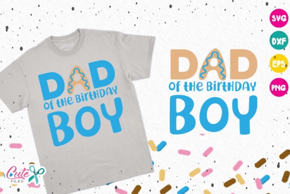 Dad of the Birthday Boy Donut SVG: A Designer’s Review