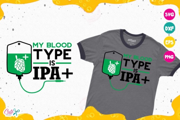 My Blood Type: Graphics for T-Shirt Designs