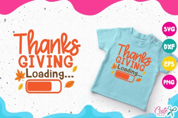 Thanksgiving Loading: Graphics for T-Shirt Designs